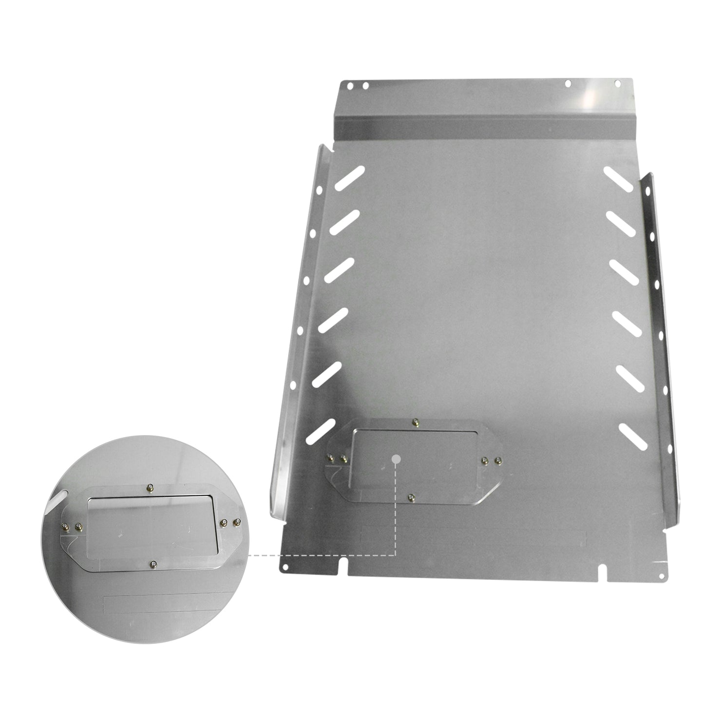Aluminum Full Size Skid Plate Cover Shield For 2009-2014 Ford F-150 Off-Road Use
